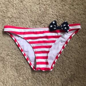 American flag bikini bottoms